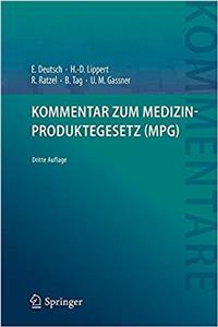 Kommentar Zum Medizinproduktegesetz (Mpg)