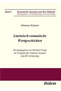 Lateinisch-romanische Wortgeschichten. Herausgegeben von Michael Frings als Festgabe für Johannes Kramer zum 60. Geburtstag