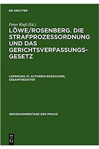 Autorenverzeichnis; Gesamtregister