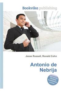 Antonio de Nebrija