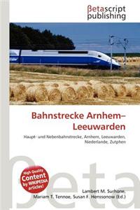 Bahnstrecke Arnhem-Leeuwarden