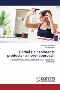 Herbal Hair colorants products - a novel approach
