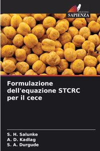 Formulazione dell'equazione STCRC per il cece