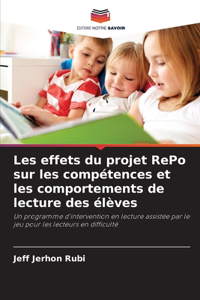 Les effets du projet RePo sur les compétences et les comportements de lecture des élèves