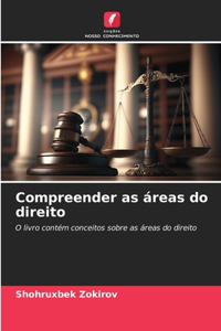 Compreender as áreas do direito