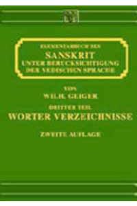 Pt. 3 Worter Verzei - Chinese Sanskrit Deutch Deutch Sanskrit