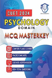 MASTERSTROKE MCQ Psychology Domain CUET- UG 2024 (Including Deleted Syllabus MCQs) by Psychoprodigy