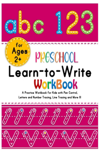 Preschool Learn-to-Write Workbook