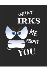 What Irks Me About You - Let It All Out