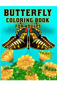 Butterfly Coloring Book For Adults