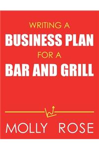 Writing A Business Plan For A Bar And Grill