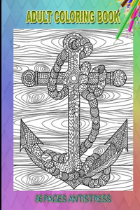 Adult Coloring book 86 pages Antistress