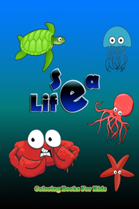 Sea Life Coloring Book