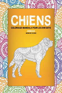 Coloriage Mandala pour les enfants - Moins de 10 euro - Animaux - Chiens