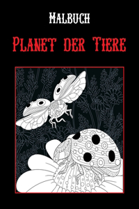 Planet der Tiere - Malbuch