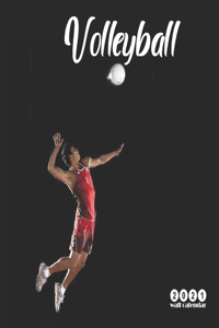 Volleyball 2021 Wall Calendar