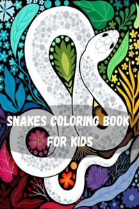 Snakes Coloring Book for kids