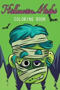Halloween Masks Coloring Book
