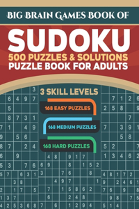 Big Brain Games Book of Sudoku