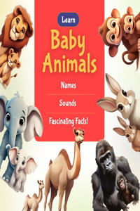 Baby Animals, Exploring Names, Sounds and Fascinating Facts - Children book