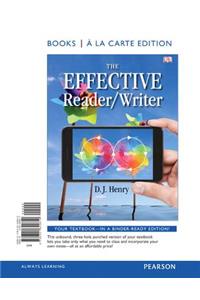 The Effective Reader/Writer, Books a la Carte Edition