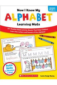 Now I Know My Alphabet Learning Mats