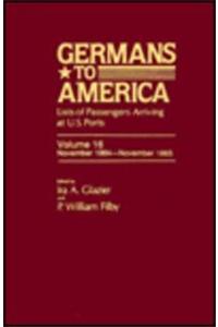 Germans to America, Nov. 1, 1864-Nov. 2, 1865