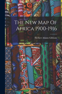 New Map Of Africa 1900-1916