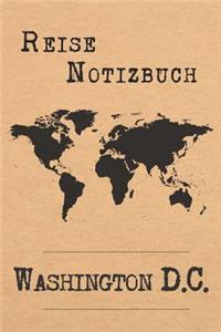 Reise Notizbuch Washington D.C.