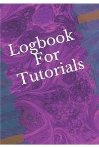 Logbook For Tutorials