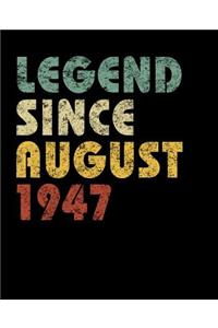 Legend Since August 1947
