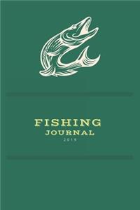 Fishing Journal 2019: Journaling Pages for Recording Fishing Notes and Memories, Fishing Journal for Kids and Adults - Anglers Fishing Log Book