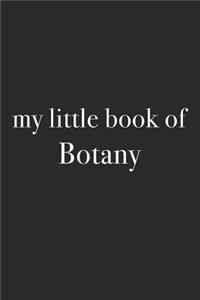 My Little Book of Botany