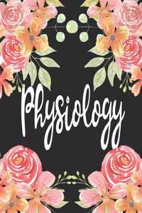 Physiology: 1 Subject 100 Pages College Ruled 8.5 X 11 Composition Notebook Journal for School Classes - Physiology Teachers, Students, Tas,