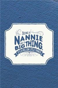 Being a Nannie Isn't a Big Thing, It's a Million Little Things