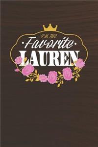 I'm The Favorite Lauren