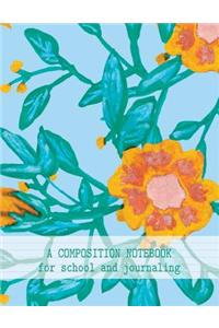 A Composition Notebook For School And Journaling