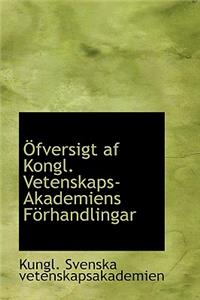 Fversigt AF Kongl. Vetenskaps-Akademiens F Rhandlingar