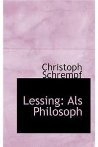 Lessing: ALS Philosoph