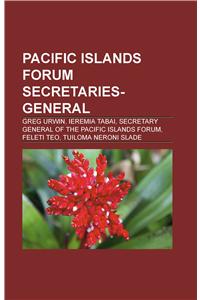 Pacific Islands Forum Secretaries-General
