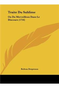 Traite Du Sublime