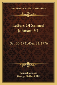 Letters of Samuel Johnson V1