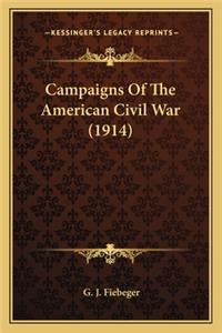 Campaigns of the American Civil War (1914)