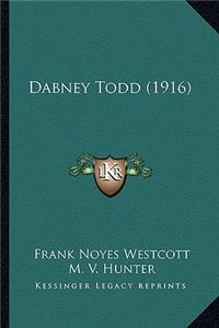 Dabney Todd (1916)