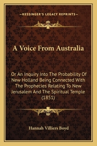 A Voice From Australia