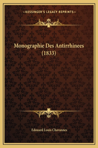 Monographie Des Antirrhinees (1833)