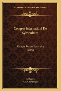 Congres Internationl De Sylviculture