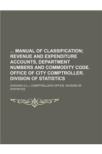 Manual of Classification