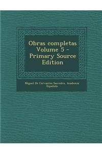 Obras Completas Volume 5