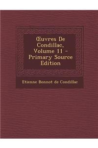 Uvres de Condillac, Volume 11